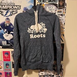 Roots Heathered Blue Hoodie